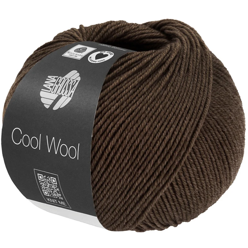 Lana Grossa Cool Wool Mélange 1509 Grey-brown heather