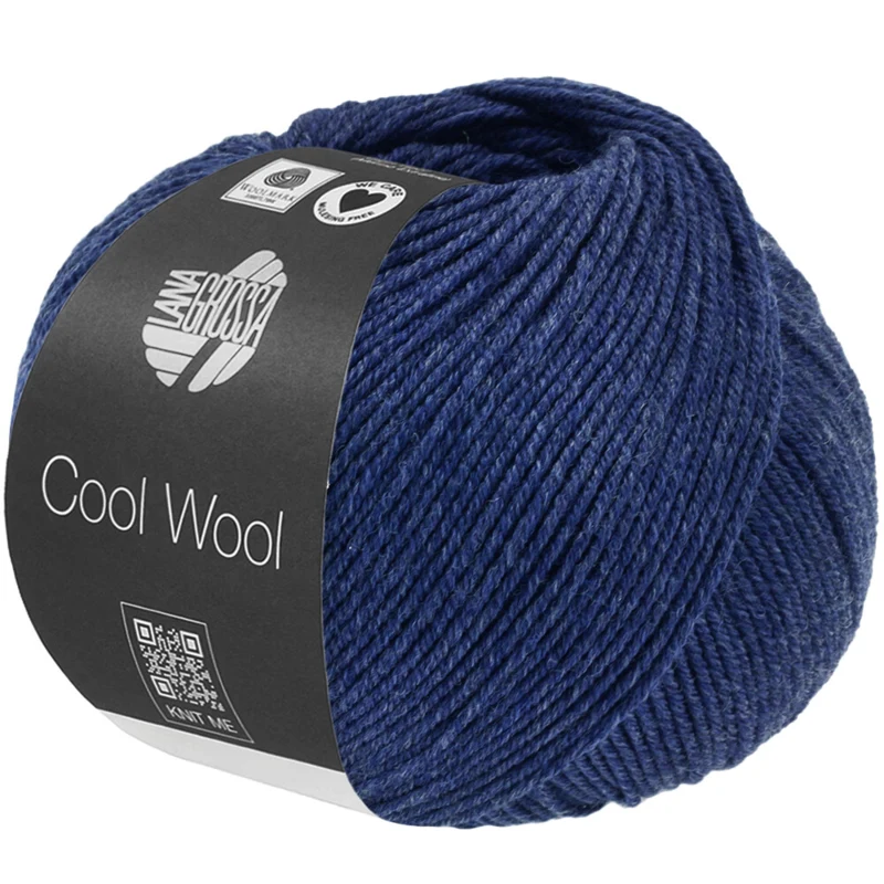 Lana Grossa Cool Wool Mélange 1504 Dark blue heather