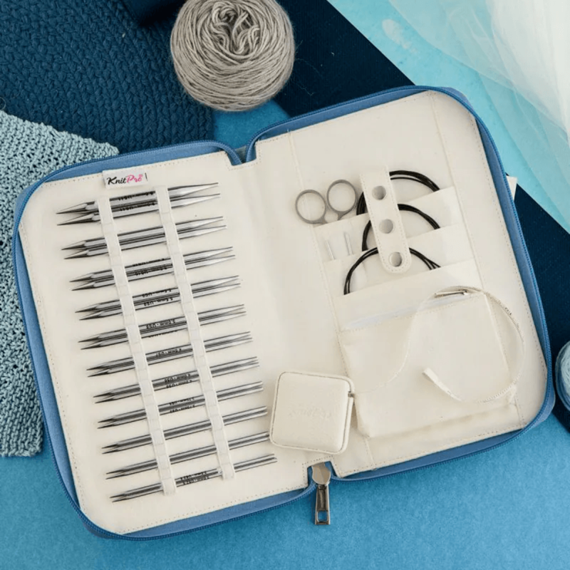 KnitPro Nova Interchangeable Circular Needle Set, Regal, 13 cm