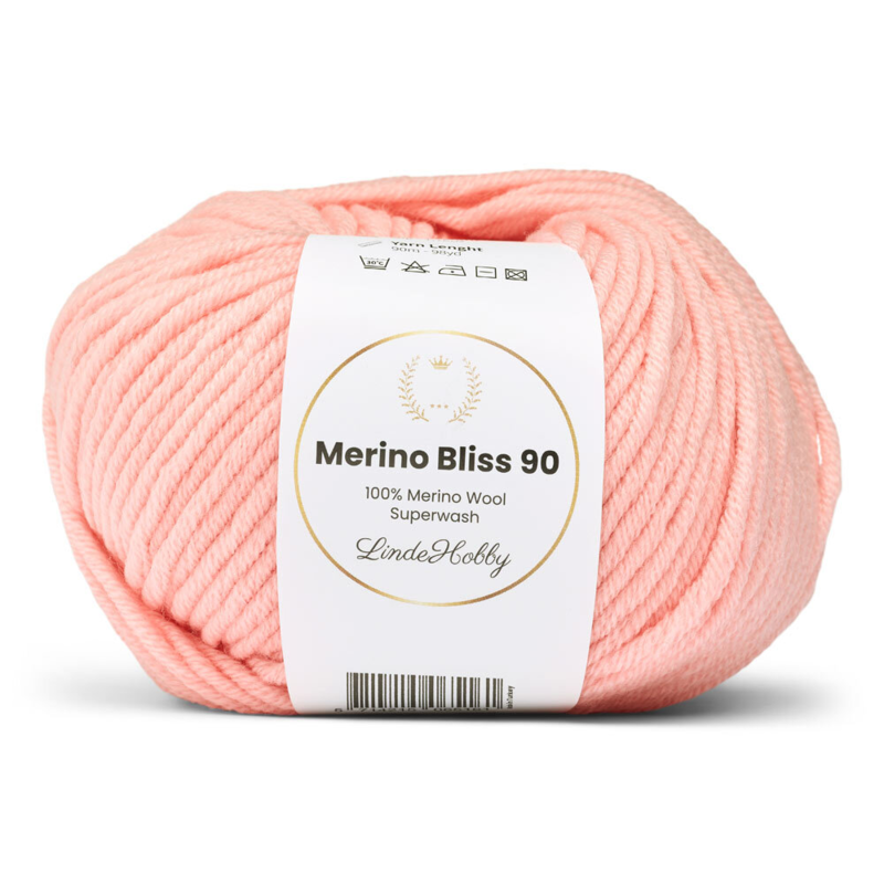 LindeHobby Merino Bliss 90 24 Peach Pink