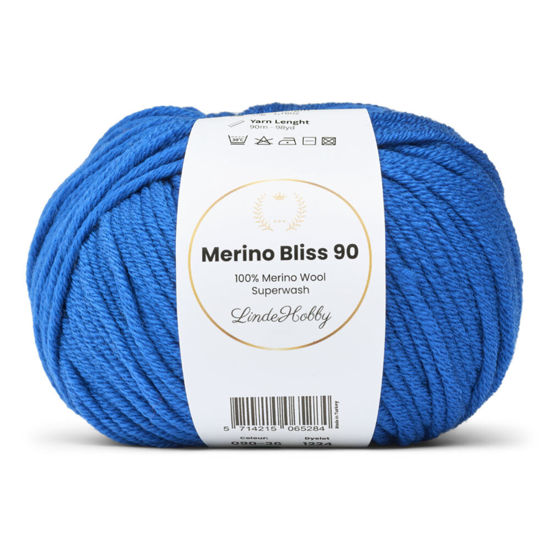 LindeHobby Merino Bliss 90 36 Dark Blue