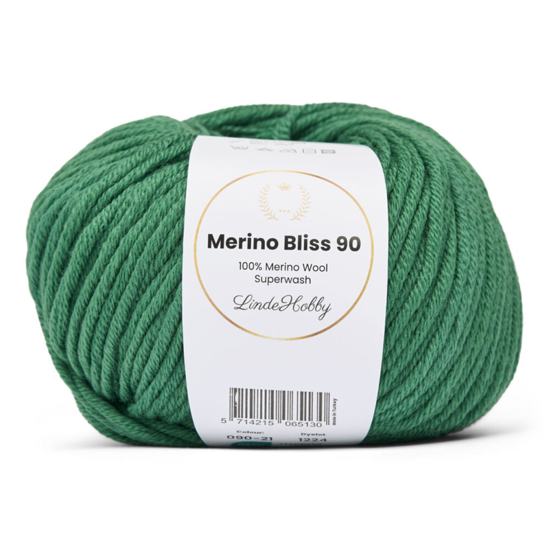 LindeHobby Merino Bliss 90 21 Esmerald Green