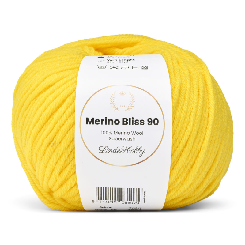 LindeHobby Merino Bliss 90 15 Yellow