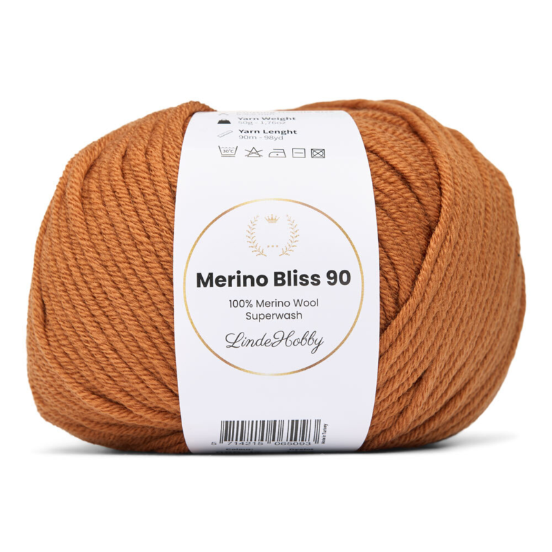 LindeHobby Merino Bliss 90 17 Toffee