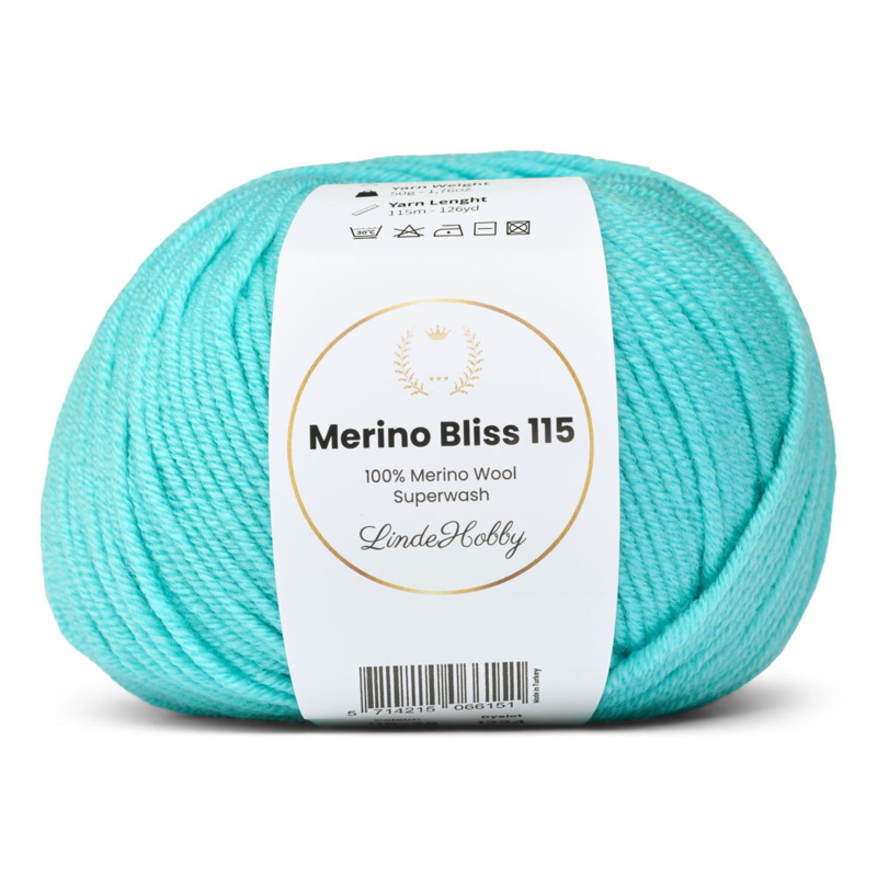 LindeHobby Merino Bliss 115 29 Light Sea Green