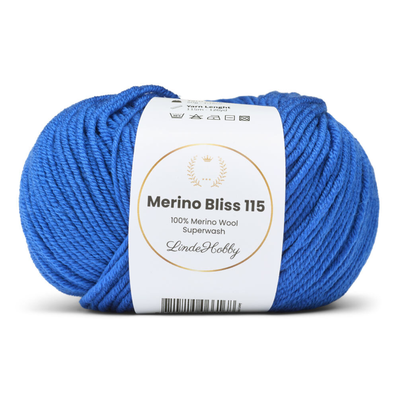 LindeHobby Merino Bliss 115 30 Cobalt blue