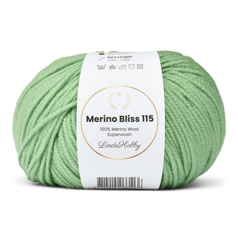 LindeHobby Merino Bliss 115 25 Sage Green