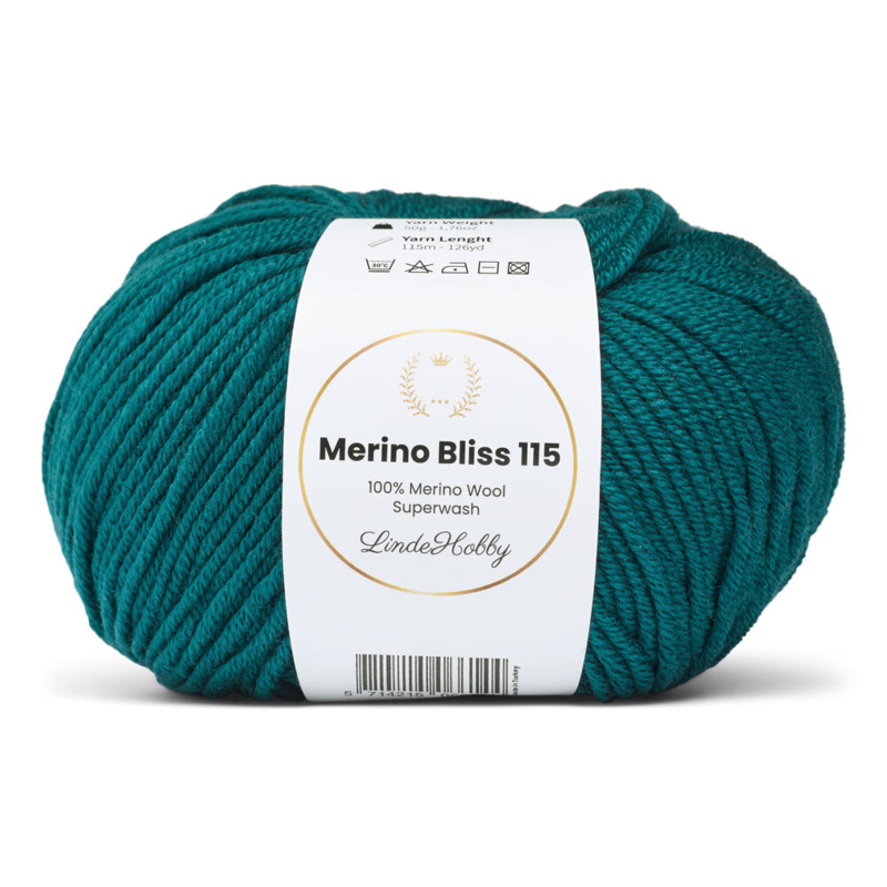 LindeHobby Merino Bliss 115 28 Petrol