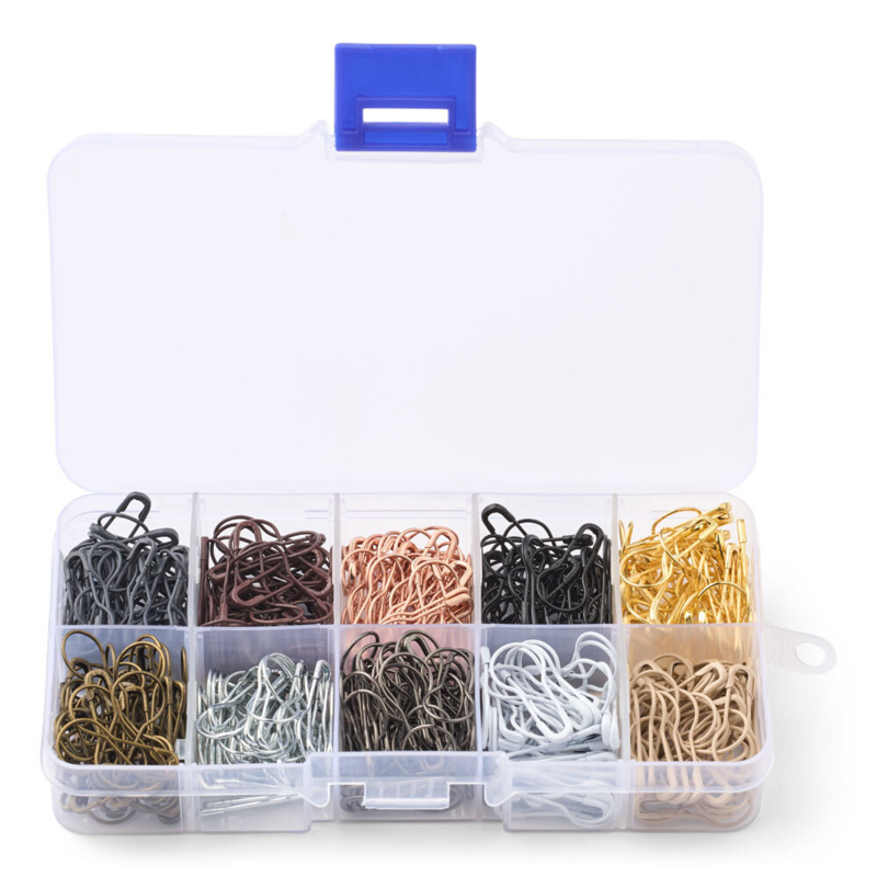 LindeHobby Metal Stitch Markers, 400 pcs