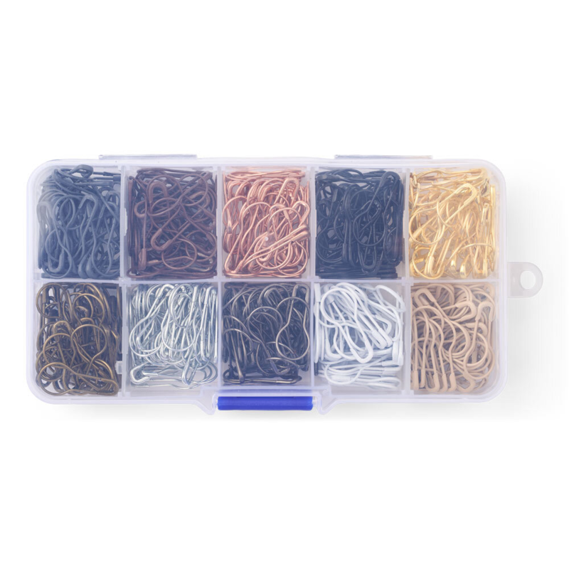 LindeHobby Metal Stitch Markers, 400 pcs