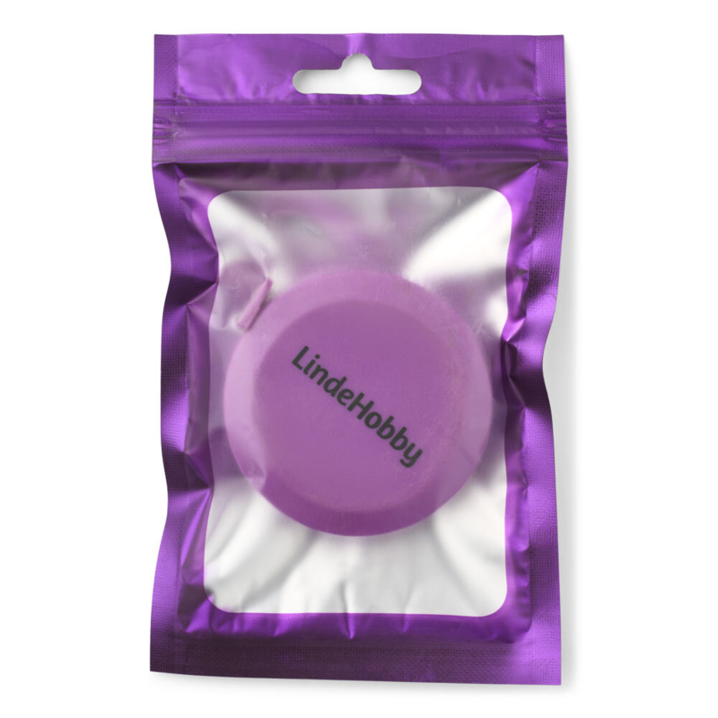 LindeHobby Retractable Measuring Tape, 150 cm Purple