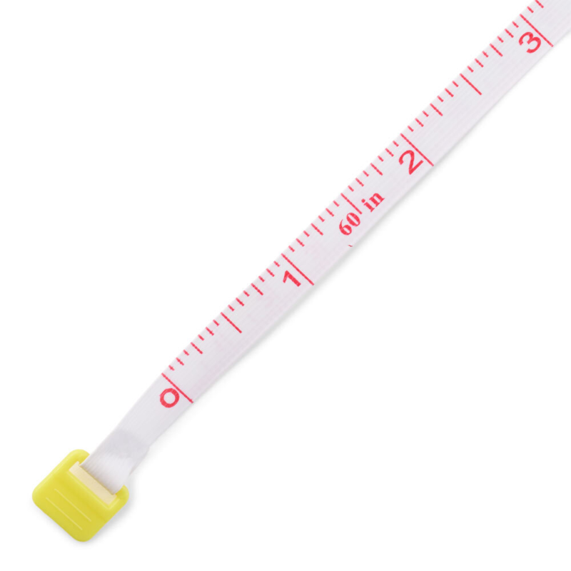 LindeHobby Retractable Measuring Tape, 150 cm Yellow