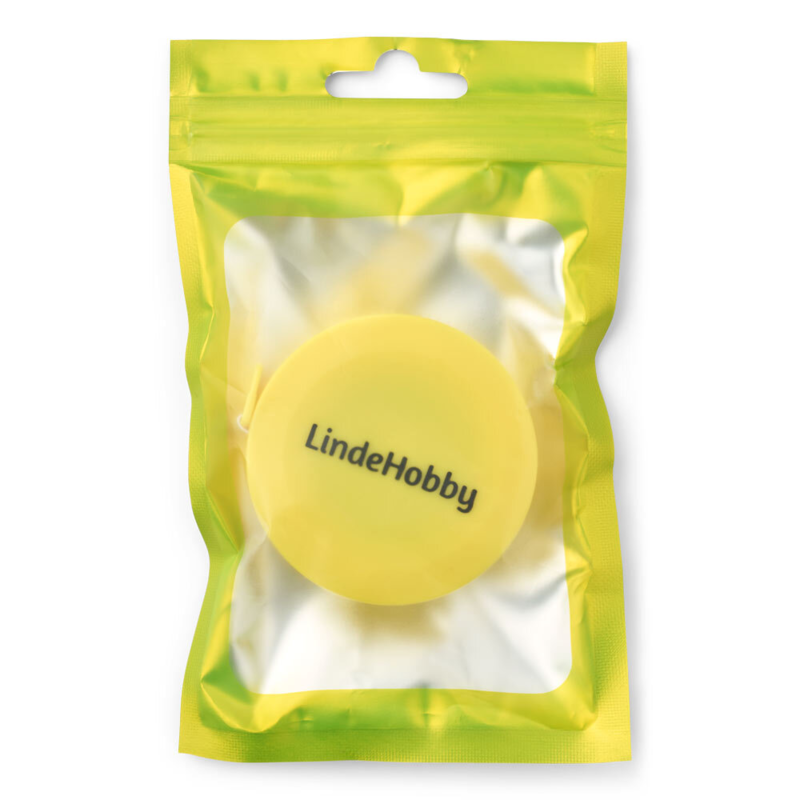 LindeHobby Retractable Measuring Tape, 150 cm Yellow