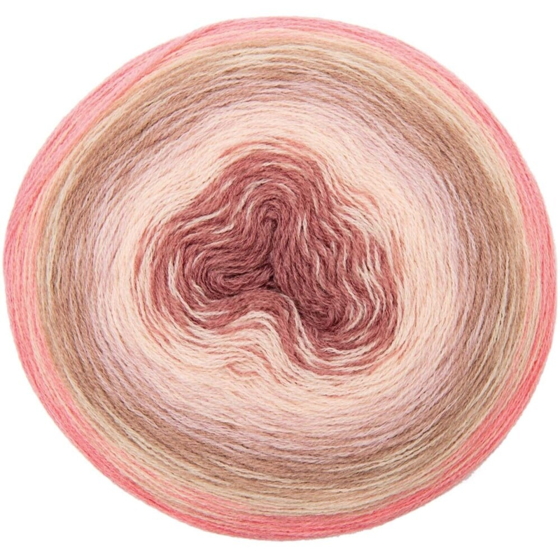 Rico Design Creative Wool Dégradé Super 6 18 Pink-purple