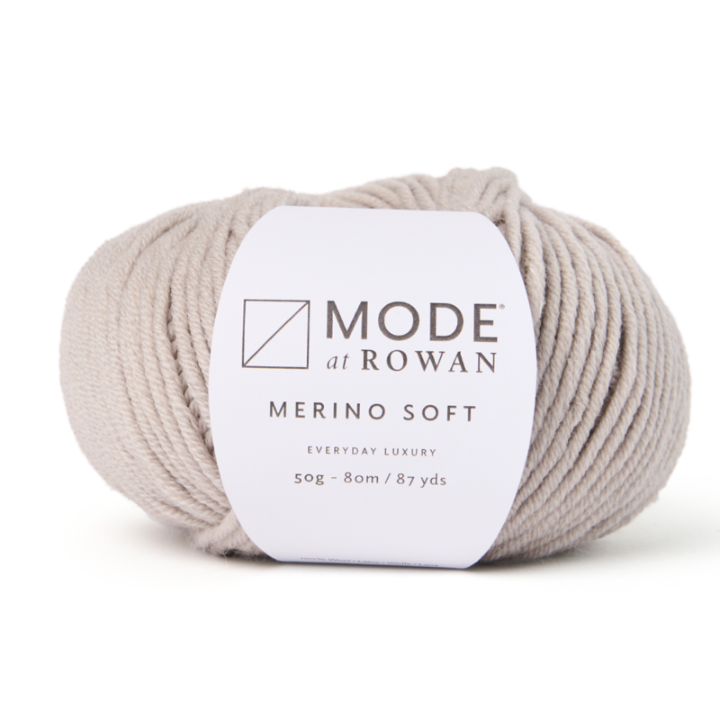 Mode at Rowan Merino Soft 011 Clay
