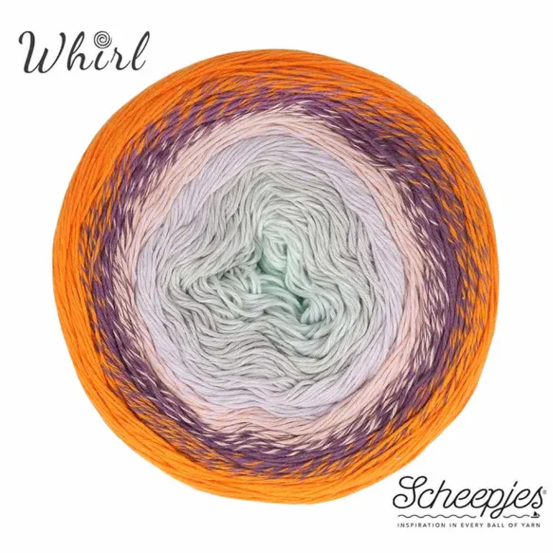 Scheepjes Cotton Whirl 710 Clementine Cloud