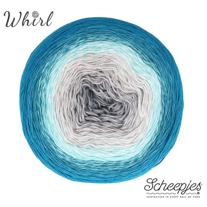 Scheepjes Cotton Whirl 706 Blueberry Frost