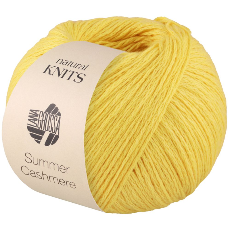 Lana Grossa Summer Cashmere 17 Lemon yellow