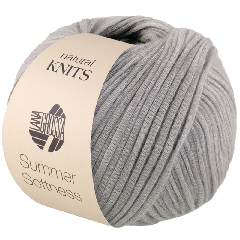 Lana Grossa Summer Softness 18 Light grey