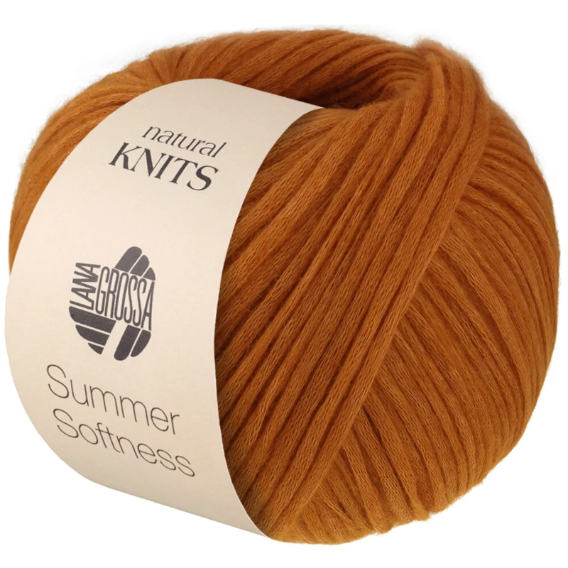 Lana Grossa Summer Softness 22 Brown orange