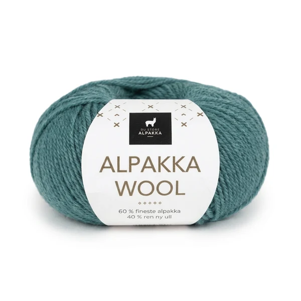Du Store Alpakka Wool 516 Dark sea green