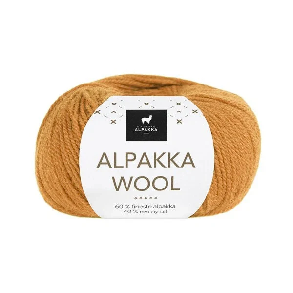 Du Store Alpakka Wool 543 Honey yellow