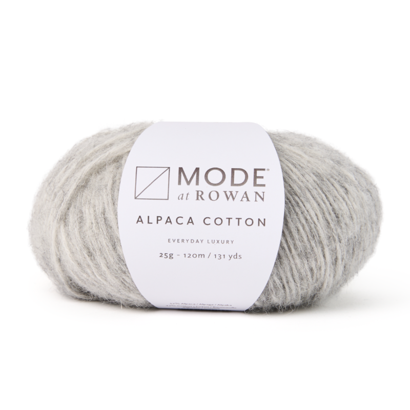 Mode at Rowan Alpaca Cotton 013 Feather Grey