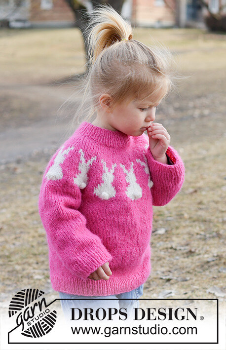 49-13 Bunny Bloom by DROPS Design