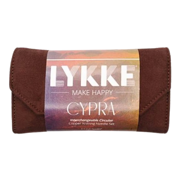 LYKKE Interchangeable Circular Needle Set Cypra, Brown, 9 cm