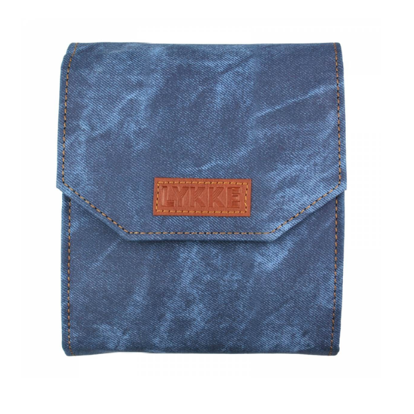 LYKKE Interchangeable Circular Needle Set Indigo, Starter Set, Blue, 13 cm