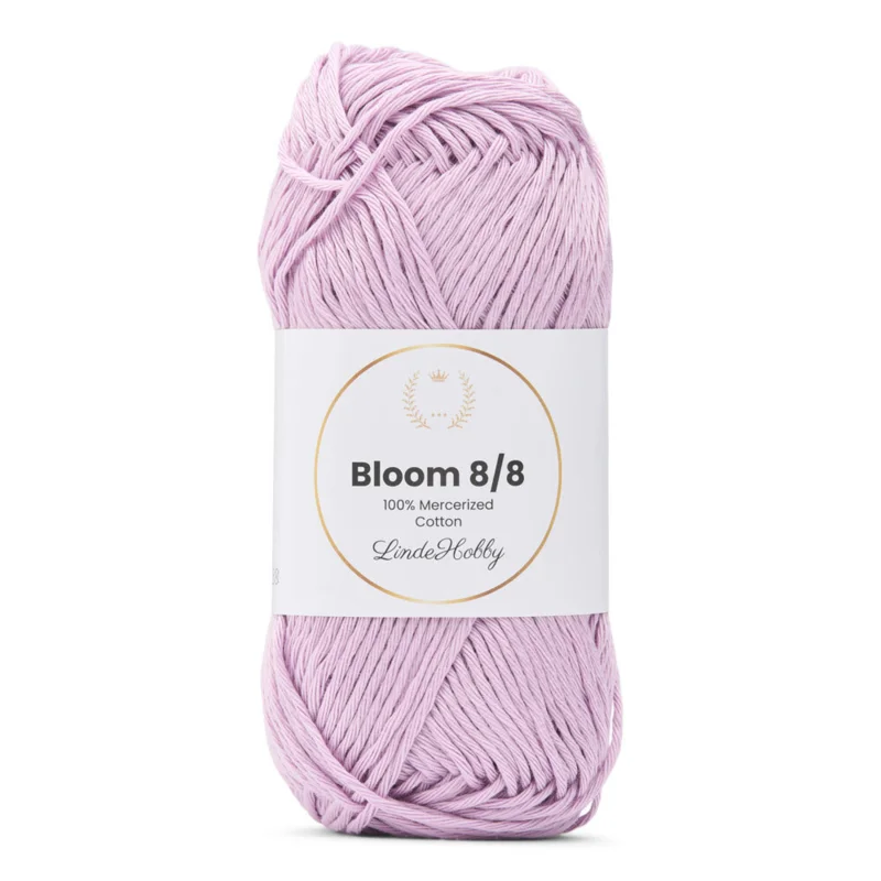 LindeHobby Bloom 8/8 Mercerized Cotton 26 Bright Lilac