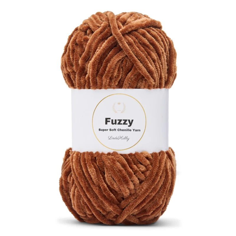 LindeHobby Fuzzy Chenille 29 Coffee