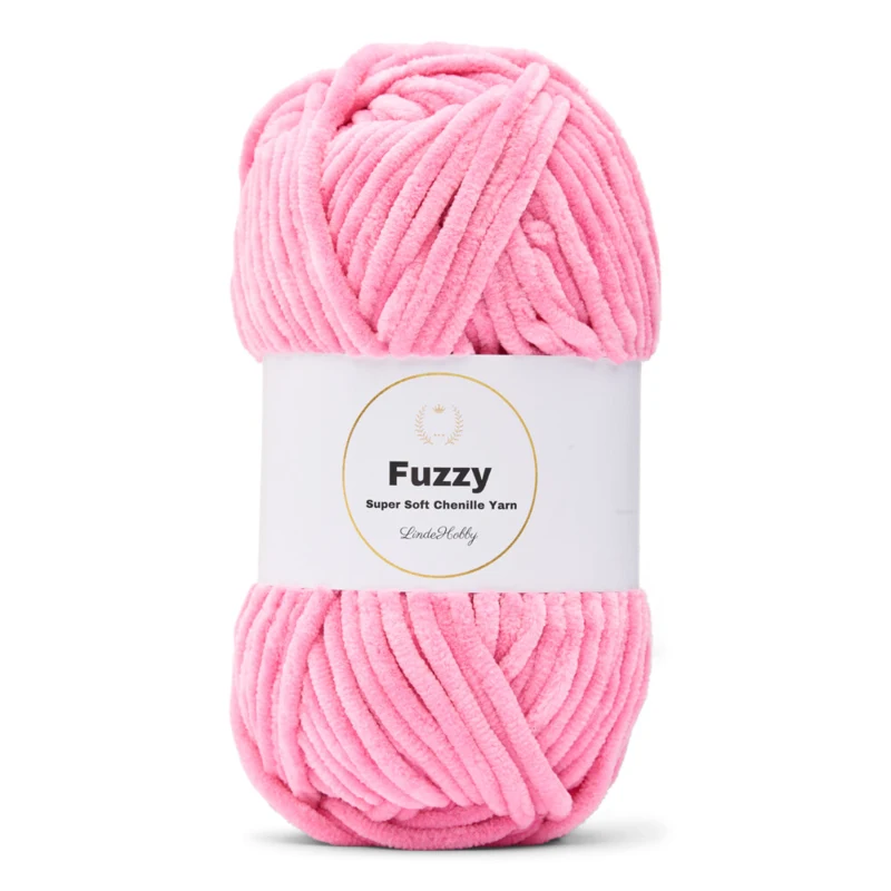LindeHobby Fuzzy Chenille 14 Dark Pink