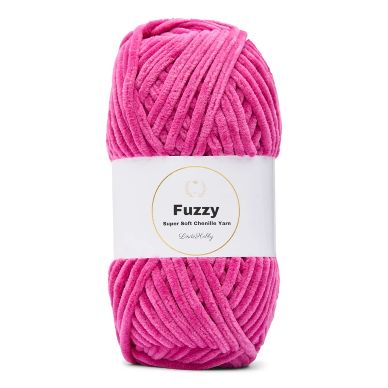 LindeHobby Fuzzy Chenille 44 Light Fuchsia