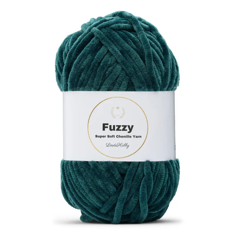 LindeHobby Fuzzy Chenille 28 Emerald