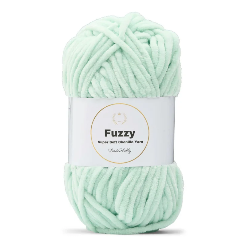 LindeHobby Fuzzy Chenille 03 Mint Green