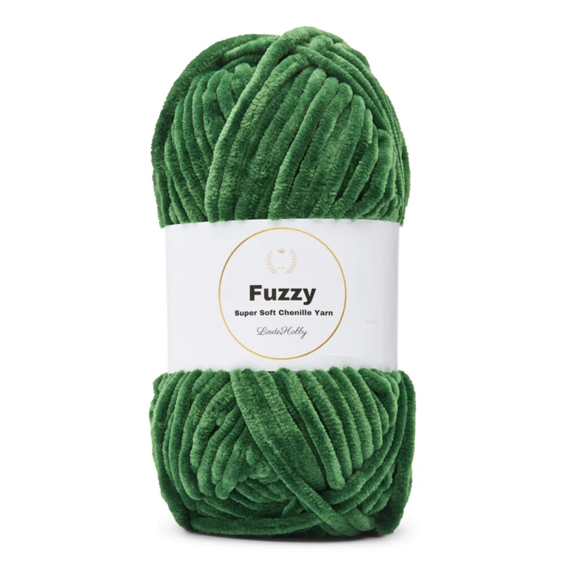 LindeHobby Fuzzy Chenille 38 Green