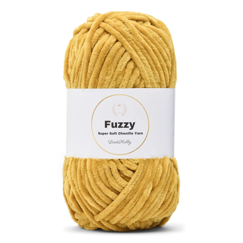 LindeHobby Fuzzy Chenille 23 Golden Ochre