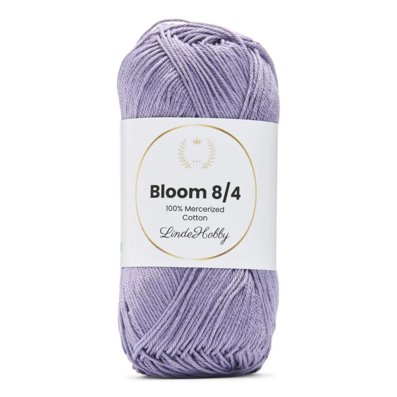 LindeHobby Bloom 8/4 Mercerized Cotton 12 Light Lilac