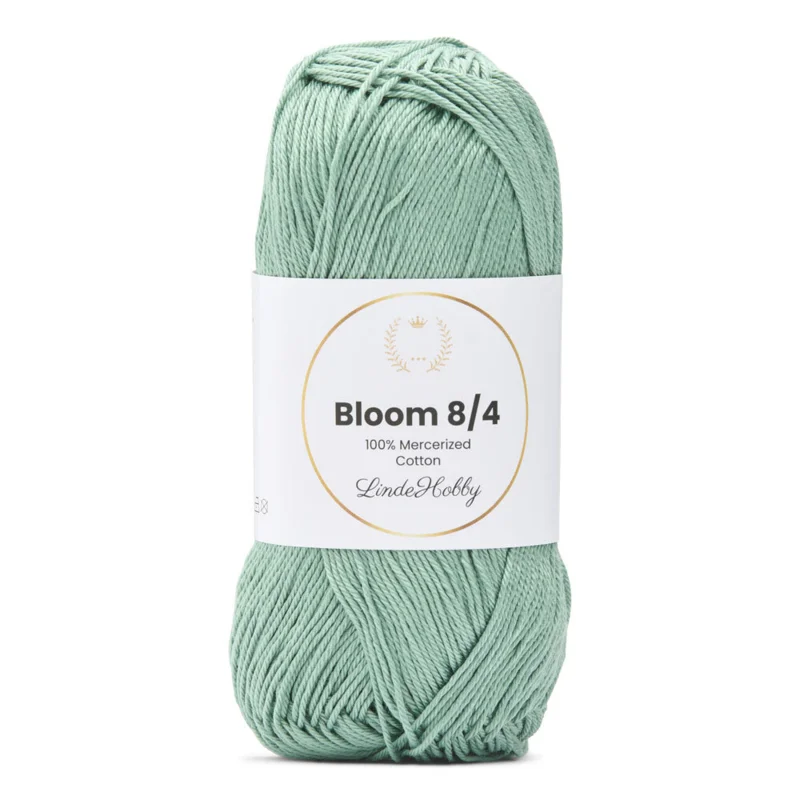 LindeHobby Bloom 8/4 Mercerized Cotton 19 Vintage Green