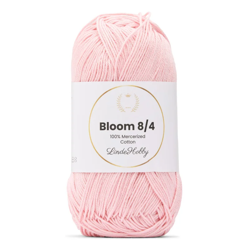 LindeHobby Bloom 8/4 Mercerized Cotton 09 Light Pink