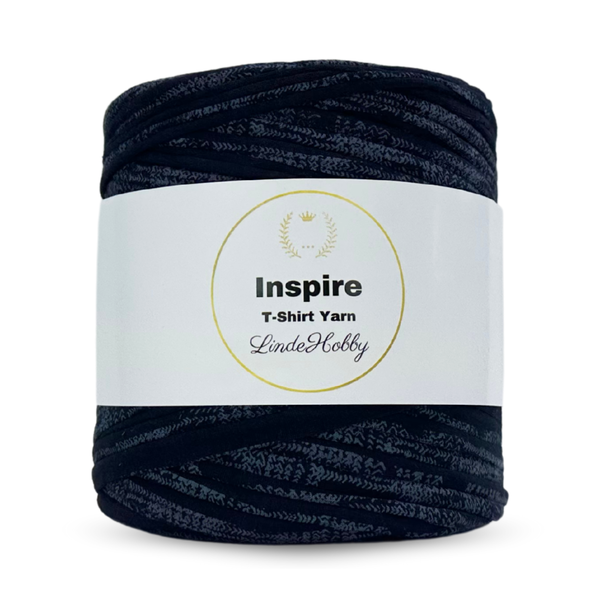 LindeHobby Inspire Print 149 Blue-black pattern