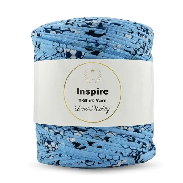 LindeHobby Inspire Print 27 Blue with footballs