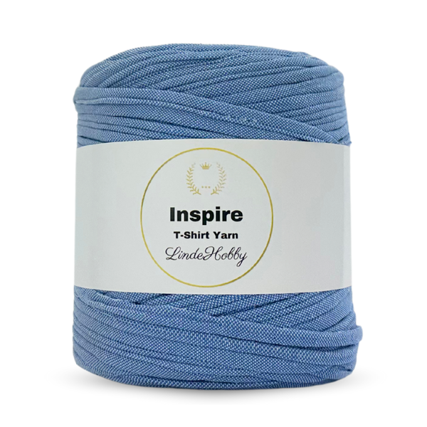 LindeHobby Inspire Print 144 Light blue rope texture