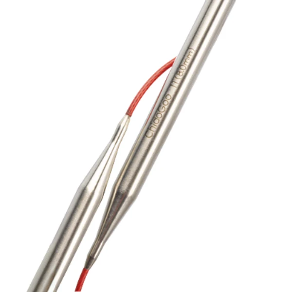 ChiaoGoo Red Lace Circular Needles Stainless Steel (40–150 cm)