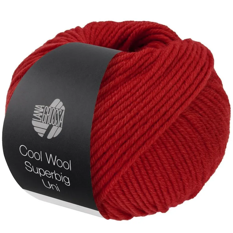 Lana Grossa Cool Wool Superbig 9 Red