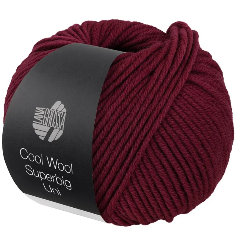 Lana Grossa Cool Wool Superbig 6 Wine red
