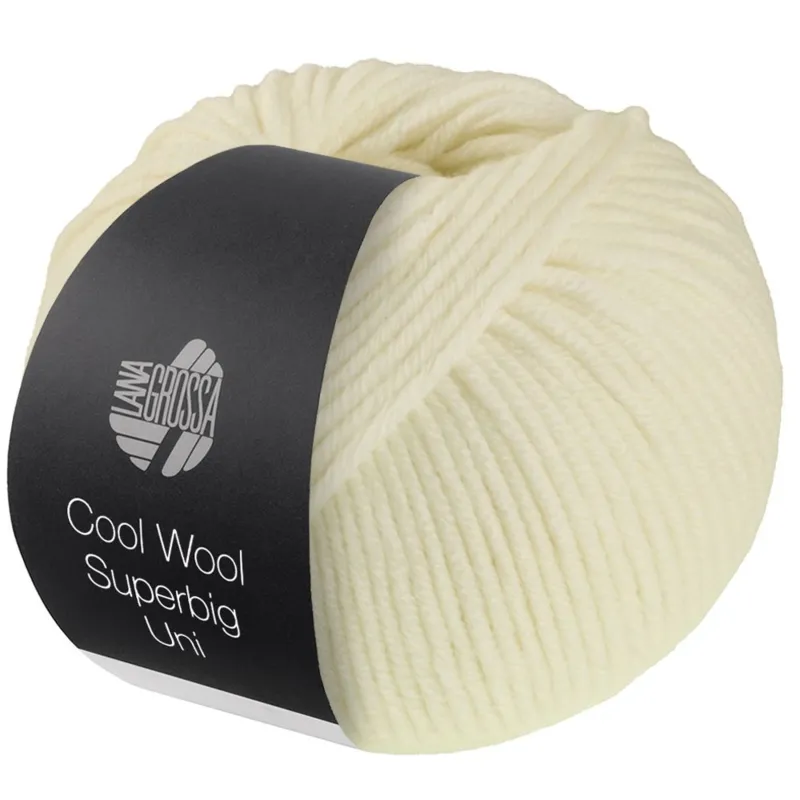 Lana Grossa Cool Wool Superbig 35 Eggshell
