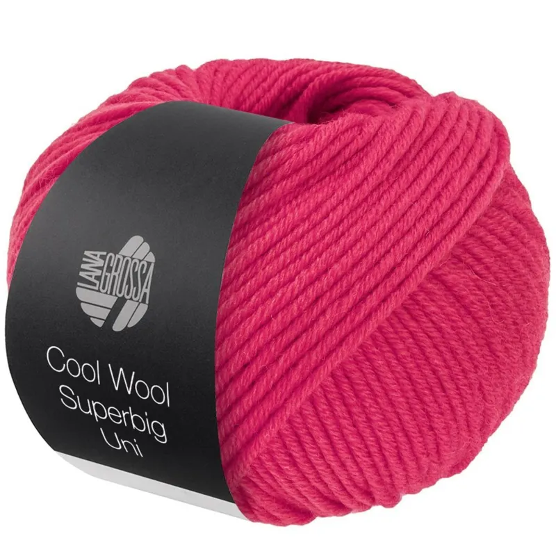 Lana Grossa Cool Wool Superbig 4 Bright pink