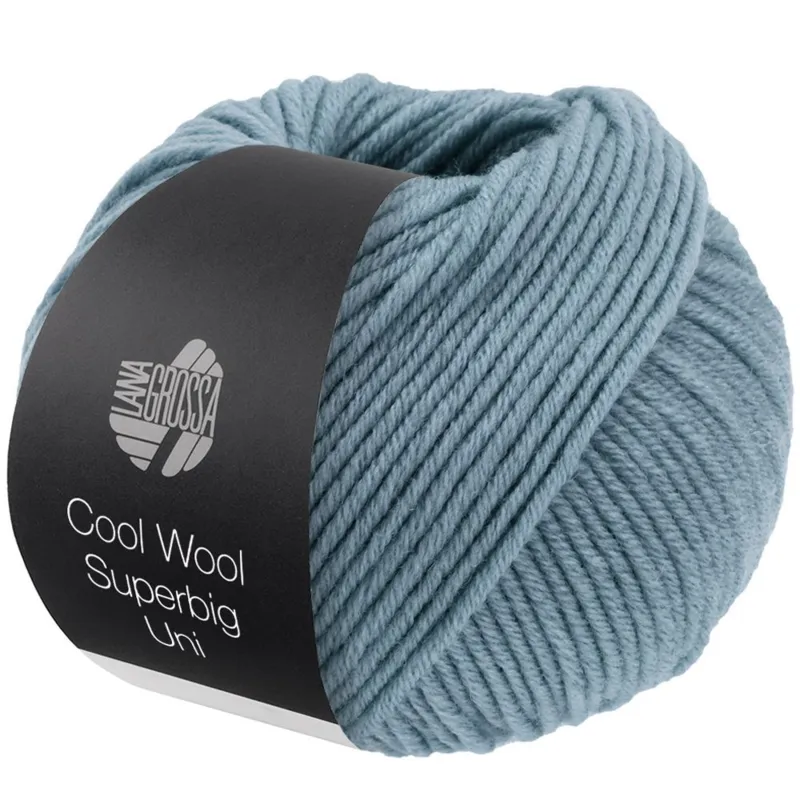 Lana Grossa Cool Wool Superbig 19 Grey blue